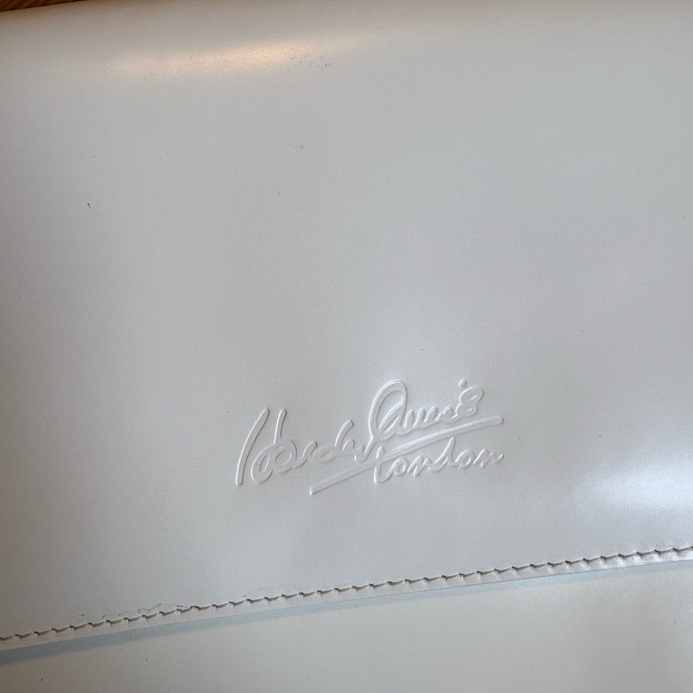 Hardy Amies White Shoulder Bag - Picture 4 of 9